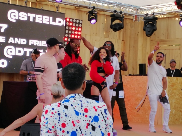 Midem 2019: artists at sunset concert