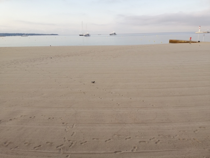 Cannes: the beach
